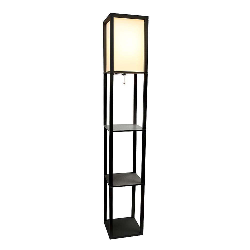 Floor lamp etagere organizer storage shelf Clearance